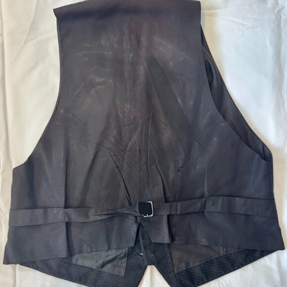 Vintage Tuxedo Vest, Circa 1940, approximate size medium - Picture 4 of 10